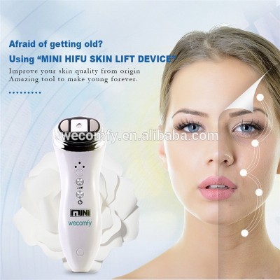 Mini HIFU face lift machine hifu Ultrasound machine for Skin Tightening and removing wrinkles IM-6800