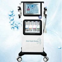 Skin whitening water oxygen jet peel facial machine Shrink pores skin tightening facial